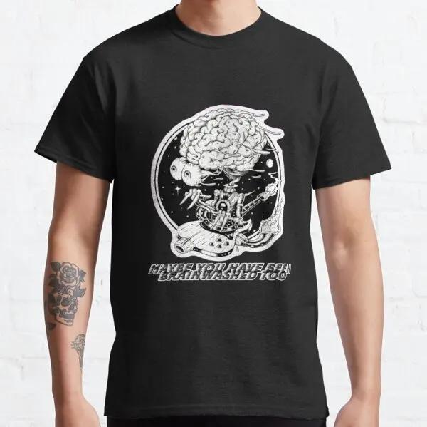 They Live Brainwashed Horror Cool Graphic Gift Sheeple Orwellian shirt Novelty Cotton Short Sleeve T Shirts Unique Clothes