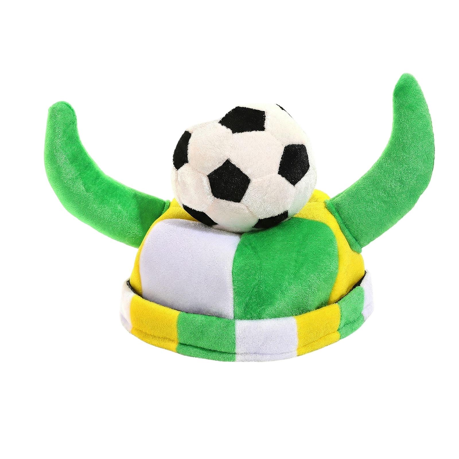 Carnival Festival Soccer Cap, Cheer Prop, Bull Head Festival Celebration Party Hat, Soccer Cap One Size