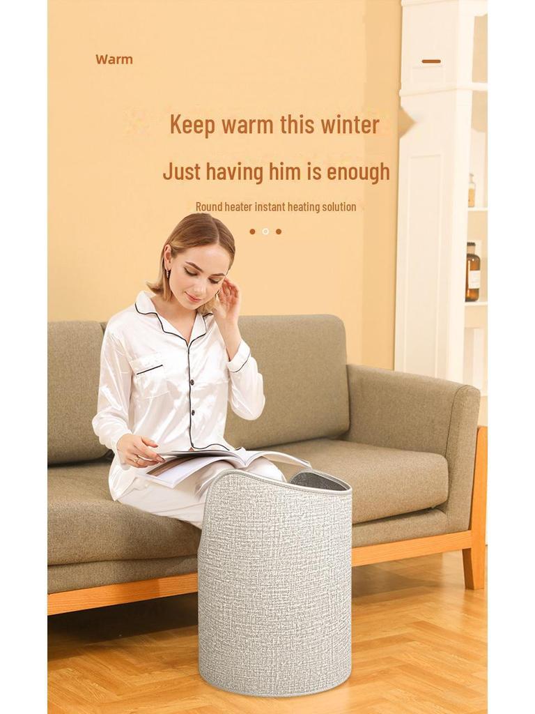 Stille Winter Bureaukachel: 3D Voet- en Beenwarmer