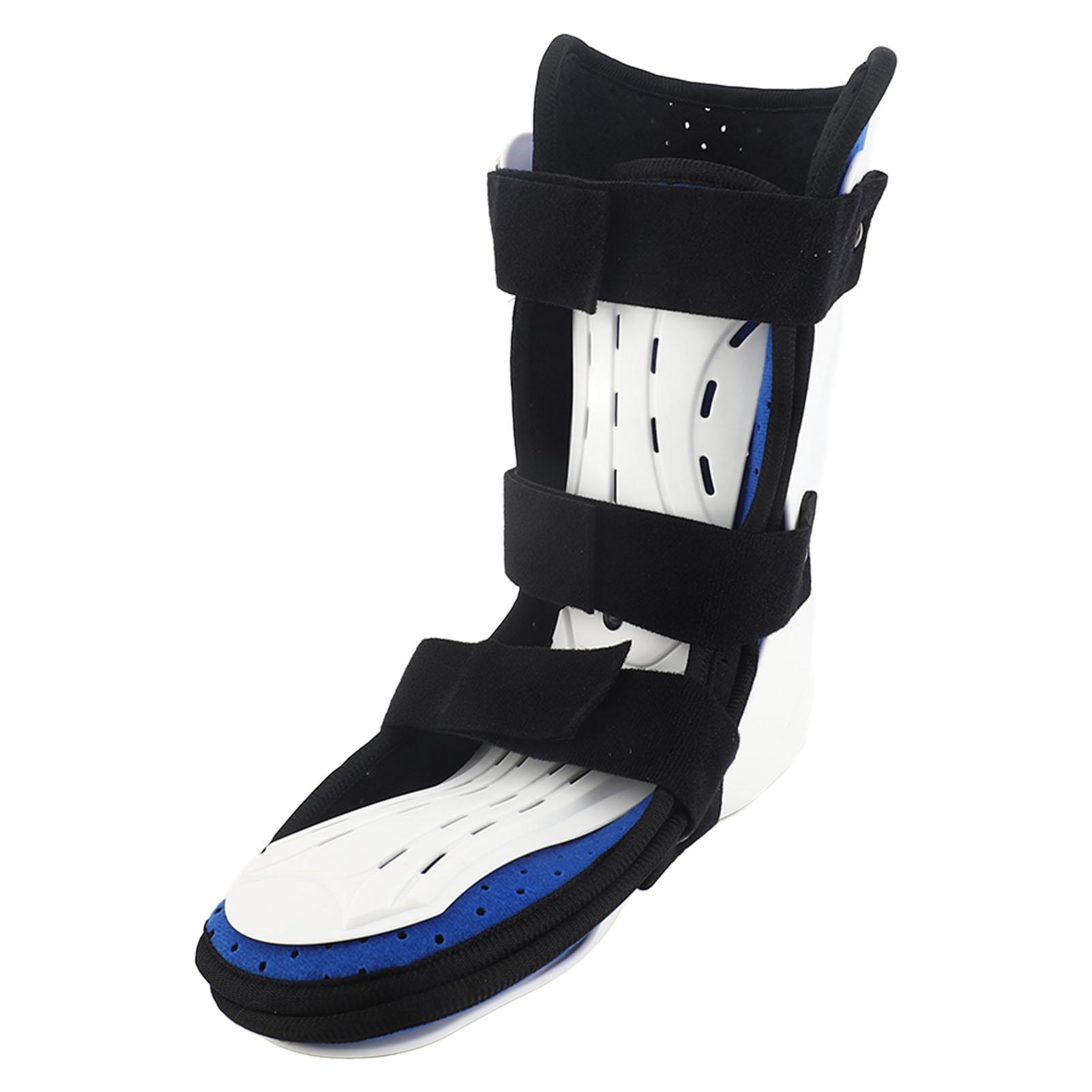 

Ботинок для поддержки стопы Короткий голеностопный Упор для стопы Бандаж Шина с передней защитной пластиной для голеностопа и стопы M