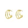 European New 925 Silver Daisy, Butterfly, Heart-Shaped Earrings Suitable For Women's Holiday Exquisite Charm Jewelry Gifts