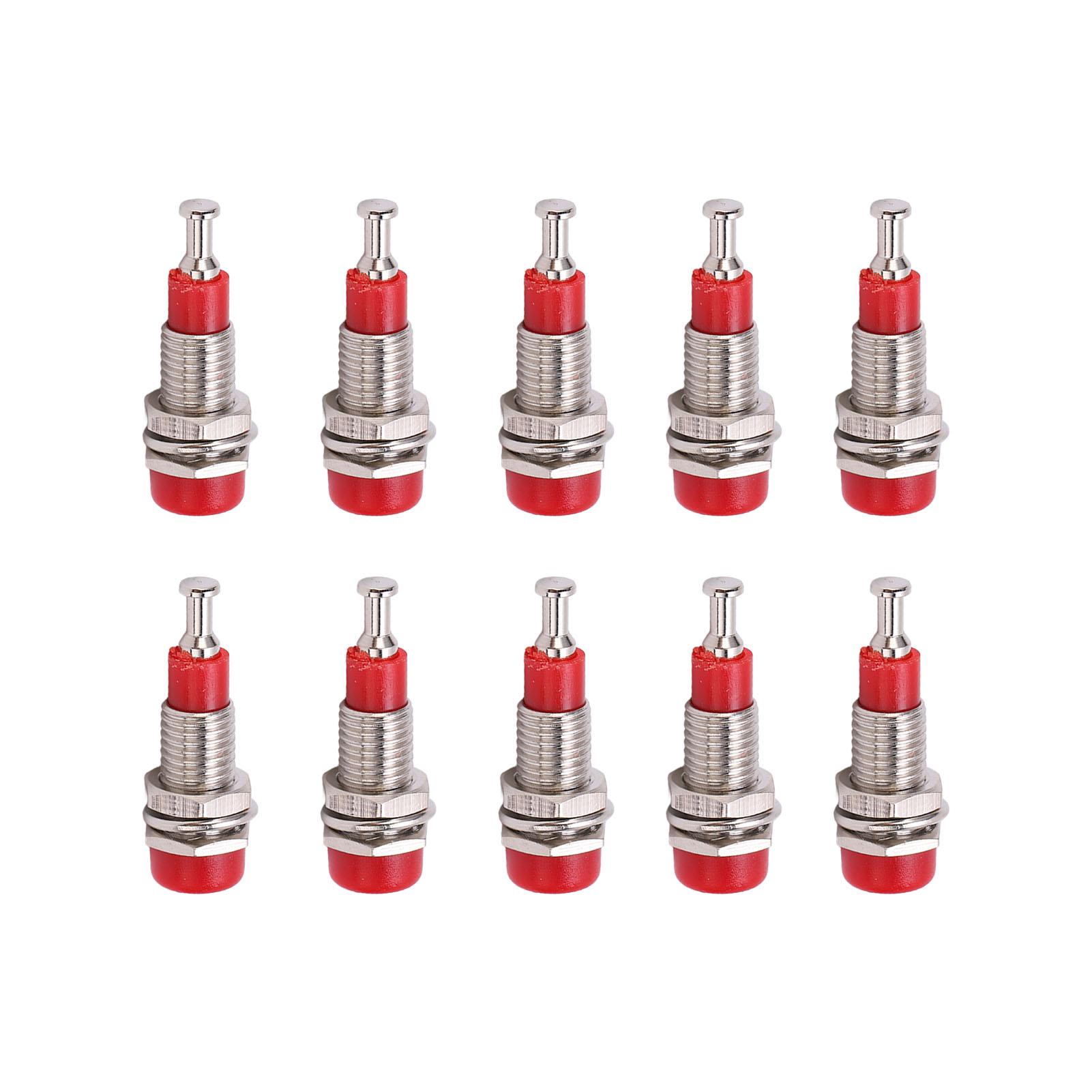 2mm Banana Jack Socket Banana Female Jack Socket 30V AC‑60V Stable .10A J.40006 Plated for Electronic Equipment