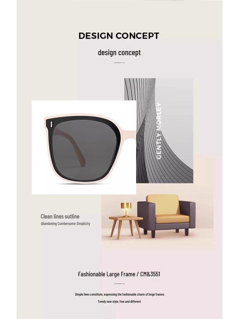 2025 High-End Polarized Sunglasses for Men & Women: Stylish, Cool, Anti-UV, Perfect for Driving and Big Faces
