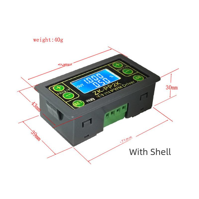 High-Power PWM Motor Speed Controller with Adjustable Frequency, Duty Cycle, and Delay PP2K
