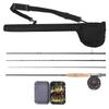 Fly Fishing Kit Fly Fishing Rod Kit 9ft Fly Fishing Rod and Reel Combo with Carry Bag Complete Starter Package Fly Fishing Kit