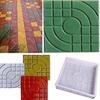 Plastic Garden Paving Brick Mold Concrete DIY Mold Reusable Multi Style Brick Mold Decoration Garden Floor
