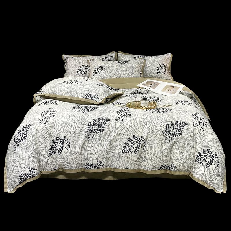 Tianqin Lyocell Tencel 4-Piece Bedding Set