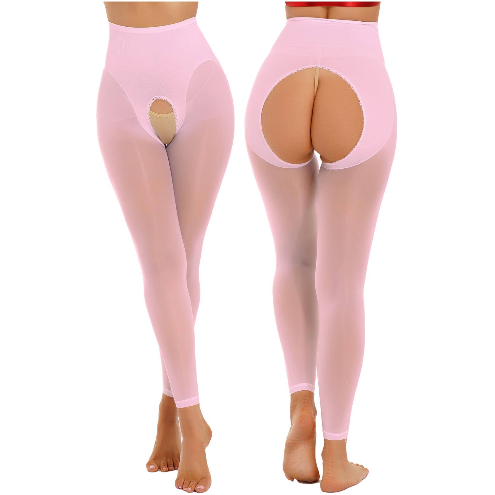 

Женские сексуальные чулки, леггинсы, прозрачные лоскутные узкие брюки с высокой талией, брюки One Size