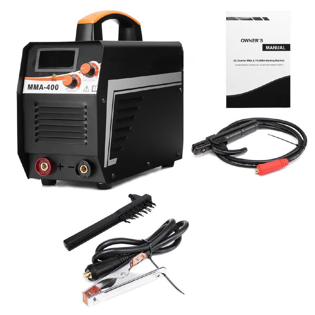 Μηχανή Ηλεκτροσυγκόλλησης Τόξου Inverter IGBT MMA-400 220V Ψηφιακή Οθόνη Σετ Ηλεκτροσυγκολλητών Τόξου Ράβδου Για DIY Οικιακή Συγκόλληση Νέο