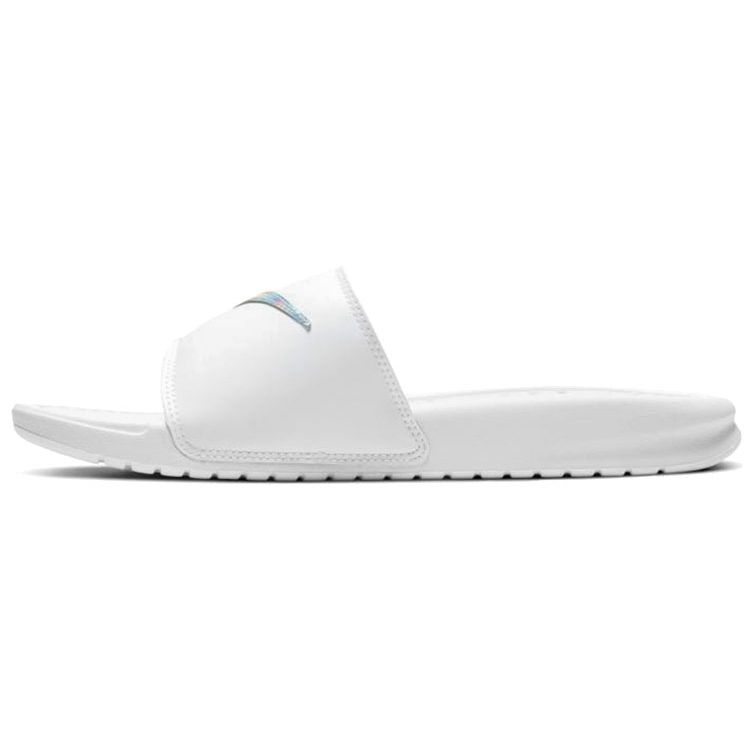 Nike Benassi JDI Сланцы Белые Радужные Женские Кроссовки DA2544-100 38