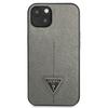 Guess Guhcp13Mpsatlg Iphone 13 / 14 / 156.1 Srebrny/Silver Hardcase Saffianotriangle Logo