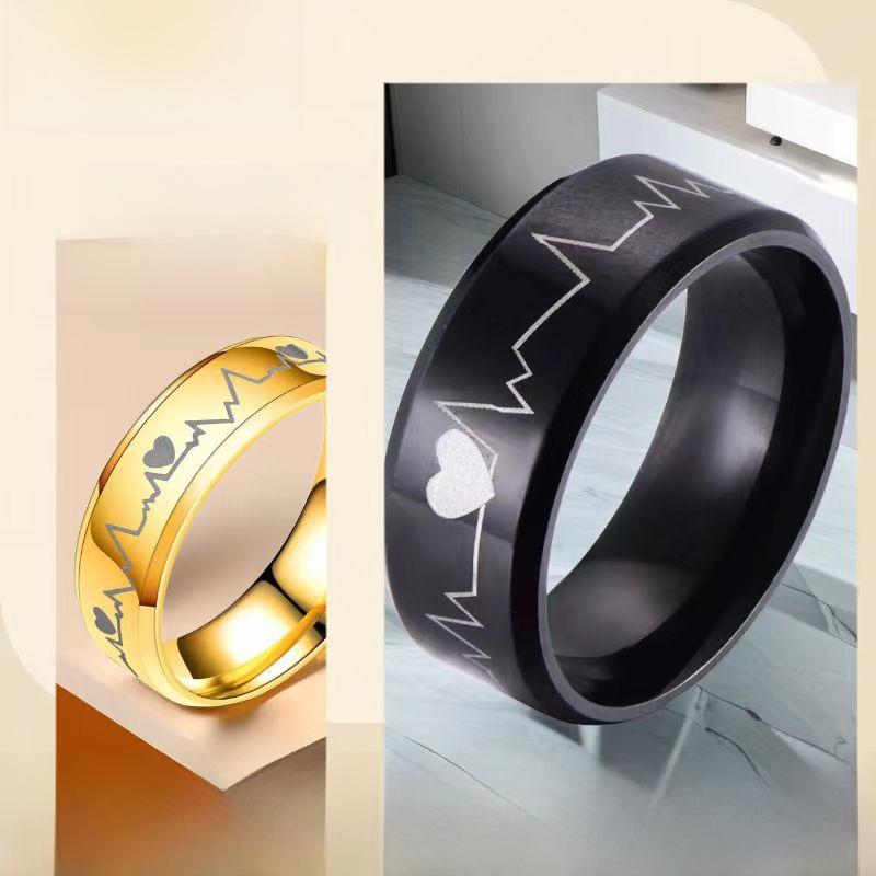 Men's Niche Design Stainless Steel Ring - Fade-Resistant Titanium Steel Jewelry