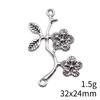 New Year's Day Jewelry & Accessories Branch Leaf Connector Accessories Parts Home Garden Accessories For Women Necklace And Earrings