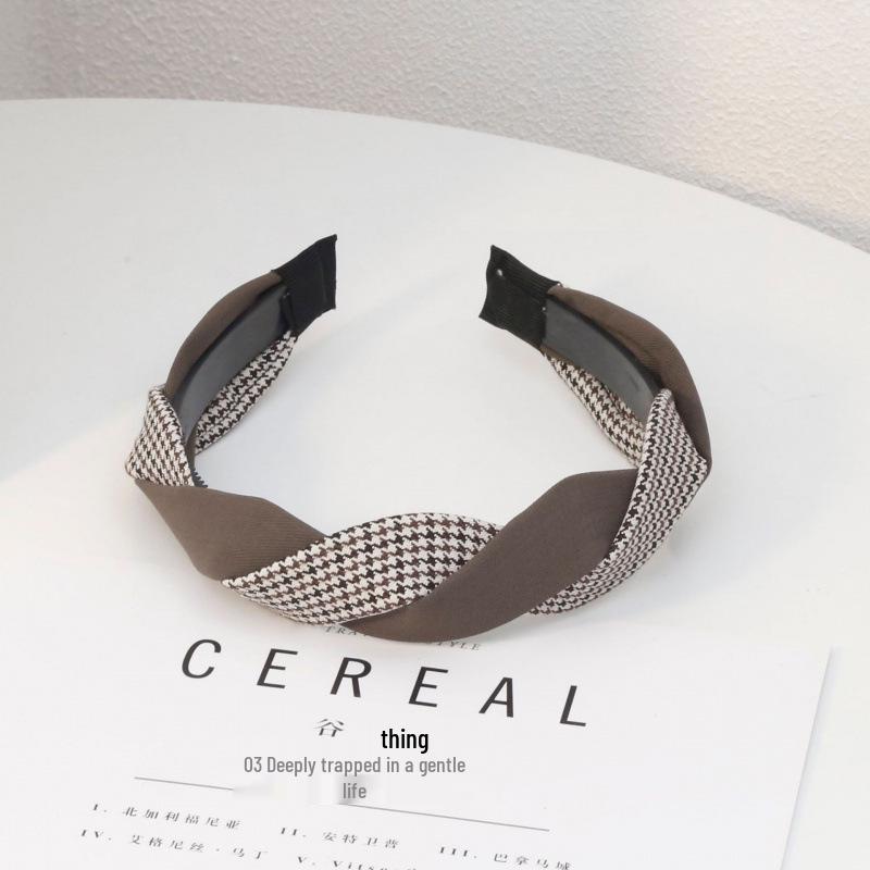 Women's Retro Korean Christmas Headband: High-End Autumn/Winter Hair Jewelry & Versatile Accessory