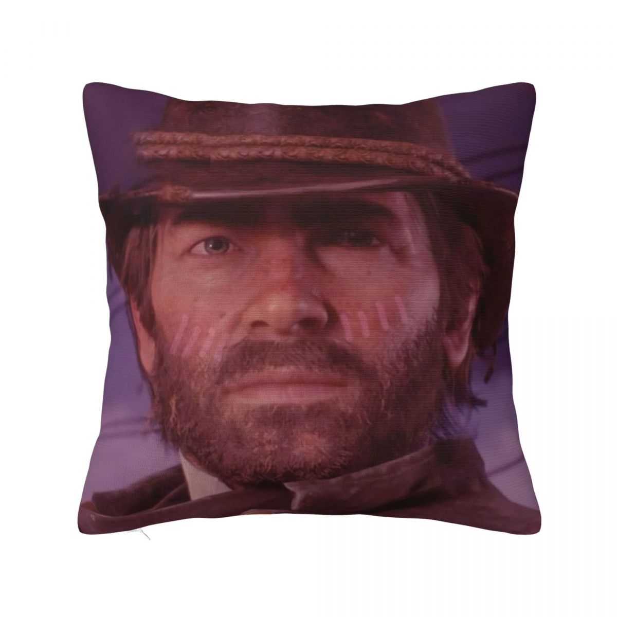 

Arthur Morgan Hearts West Cowboy Pillow Cover Soft Pillow Case Cushion Cover Graphic Pillowcases For Sofa Home Decoration 30cmx30cm