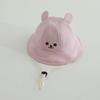 New Panama Summer Children Bucket Hat for Boys Girls Cotton Cute Bear Toddler Sun Cap Baby Beach Sun Hat Kids UV Protection Cap