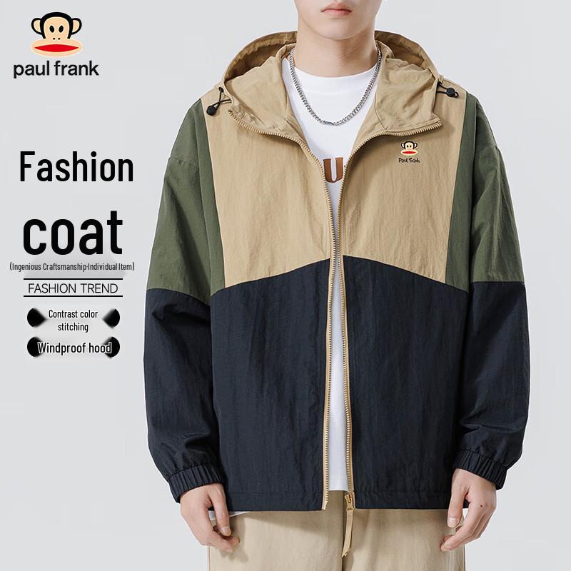 

Paul Frank Men s Hooded Windproof Water-Repellent Jacket M