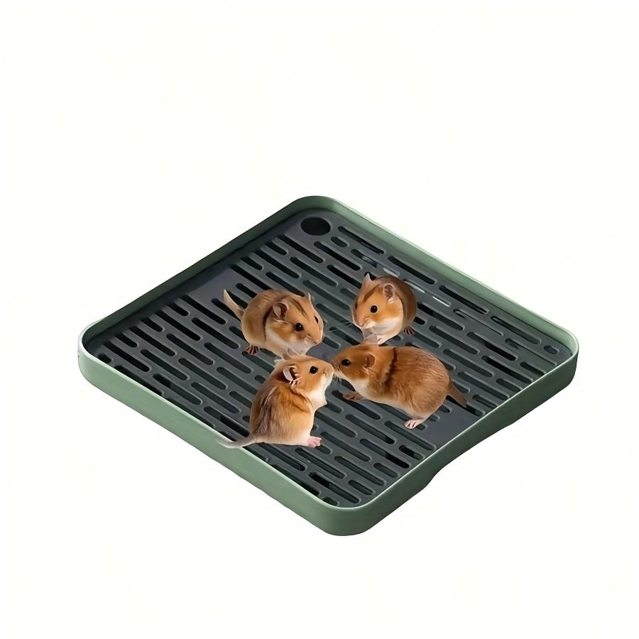1 peça Caixa de Areia para Coelho Bandeja Sanitária para Pequenos Animais Caixa Sanitária de Canto para Coelhinho Furão Hamster Dragão Gato Porquinho da Índia Suprimentos para Porquinho da Índia