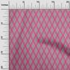 oneOone Cotton Flex Black Fabric Argyle Check Diy Clothing Quilting Fabric Print Fabric By Yard 40 Inches