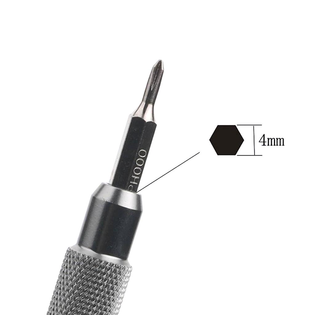 Multi-functional Magnetic Screwdriver Hexagon Shank Non Slip Comfortable Handle Screw Driver Bit Holder Repair Hand Tool