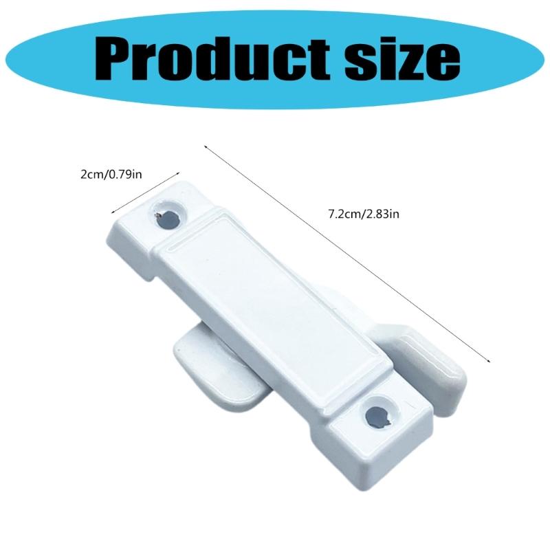 5Pcs Sash Lock Sliding Window Replacement Lock Window Latches Sliding Window Hardware for Additional Home Security