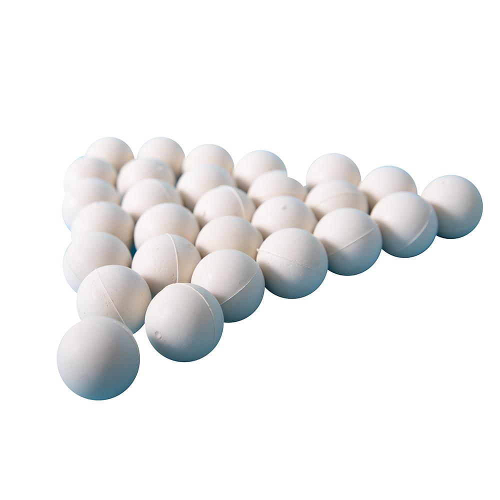 Industrial-grade Heat-resistant and Wear-resistant Flexible Silica Gel Ball Translucent Solid Vibrating Screen Rubber Silicone