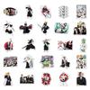 50 Japanese Anime Character Stickers - Waterproof, Graffiti Style for Suitcases, Scooters, Computers, and Tablets. 50 Sheets Included.