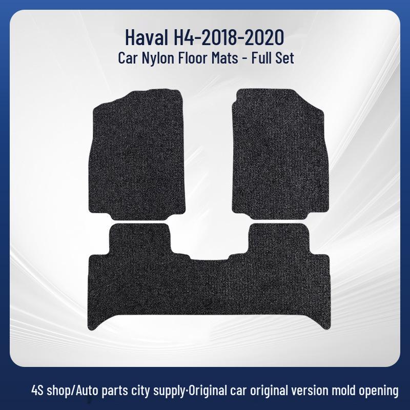 Haval H4 Nylon Floor Mats 2018-2020, Dirt-Resistant Trunk Mats