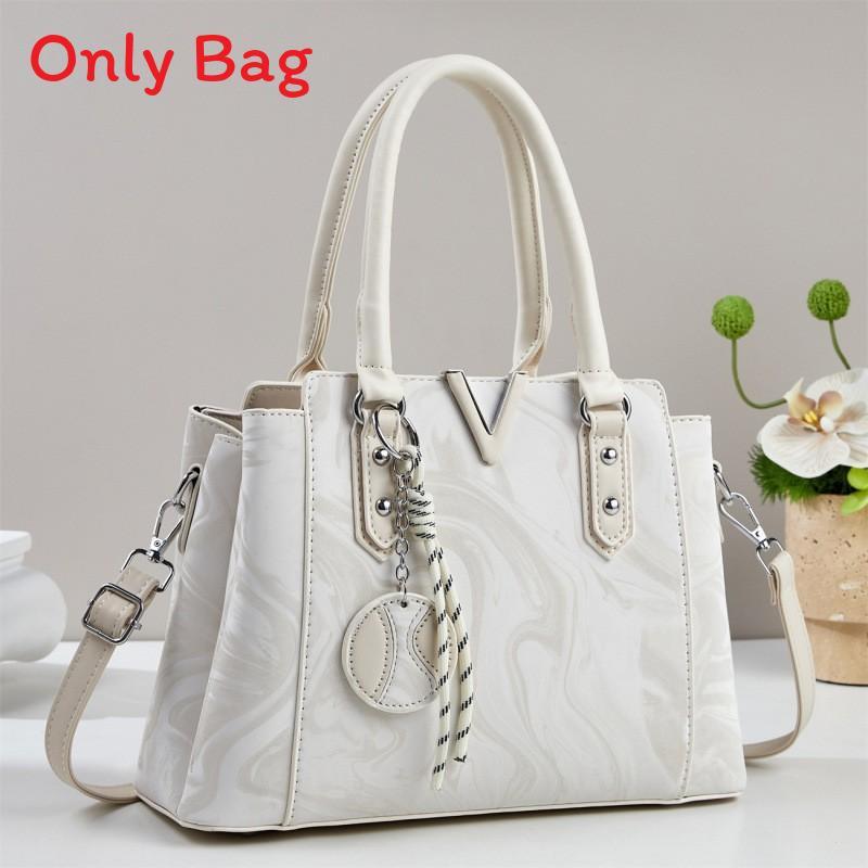 Urban Minimalist Pu Leather Tote Bag For Daily Use With Multiple Pockets For Women