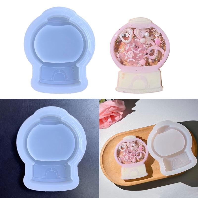 Small Game Machine Quicksand Resin Casting Mold Resin Mold Crystal Silicone Mold Epoxy Resin Keychain Pendant Mold