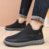 Winter new dad shoes cotton boots one pedal piled thickened snow boots comfortable warm medium and old cotton shoes