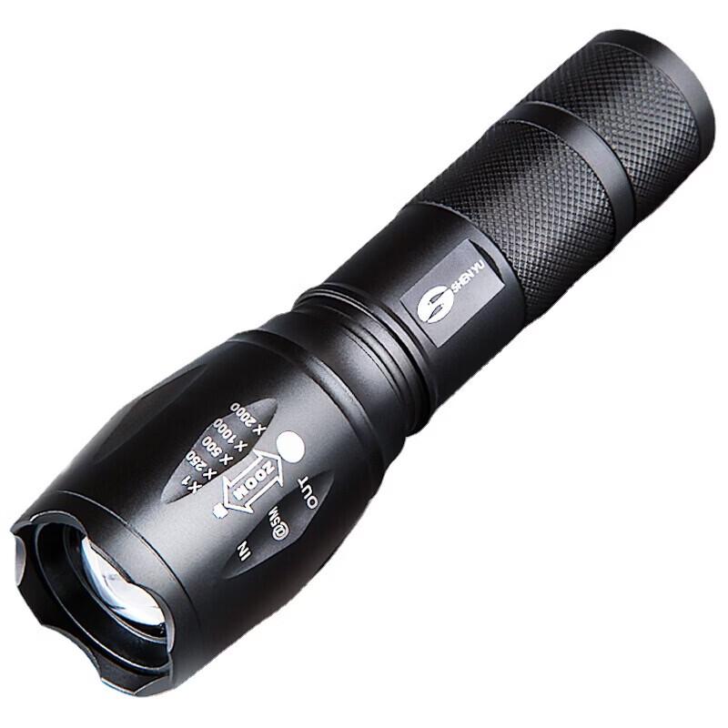 High-Power Rechargeable LED Flashlight
