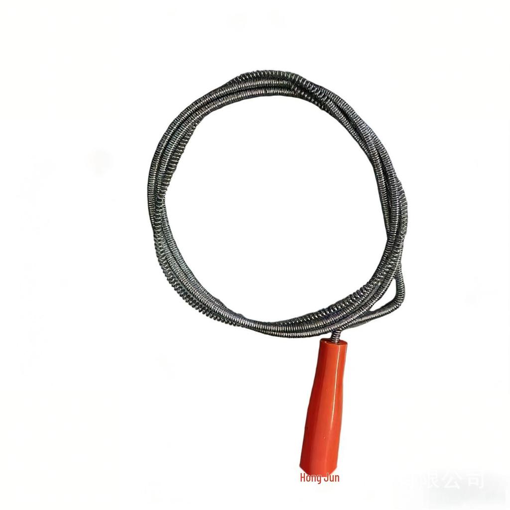 Hand-Crank Drain Cleaner: Unclogs Kitchen Sinks & Toilets