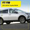 8PCS Post Trims Pillar Set Door Docal Chrome Window Fit 2013-2018 Toyota RAV4 US