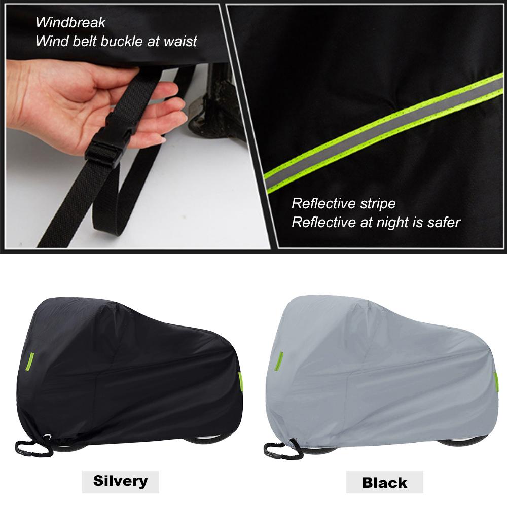 Bike Cover,   Cover, Bike Rain Cover Waterproof Anti Dust Rain UV   Hvy Duty for Mountain Bike, Road Bike with reflective stripe,Lock-h