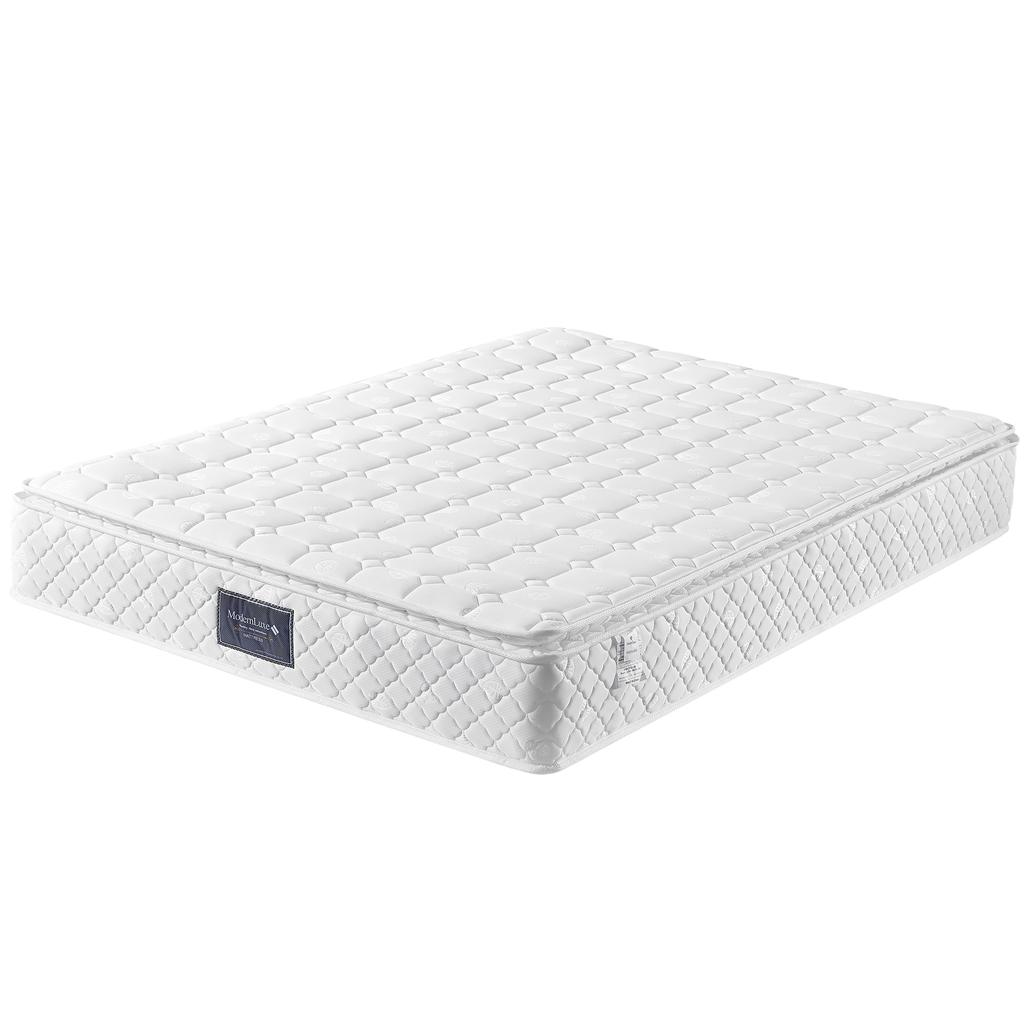 Double Bed with 4 Drawers & USB C Socket, Upholstered Bed 140x200cm, Height-Adjustable Headboard, Wooden Slatted Frame (With Mattress)