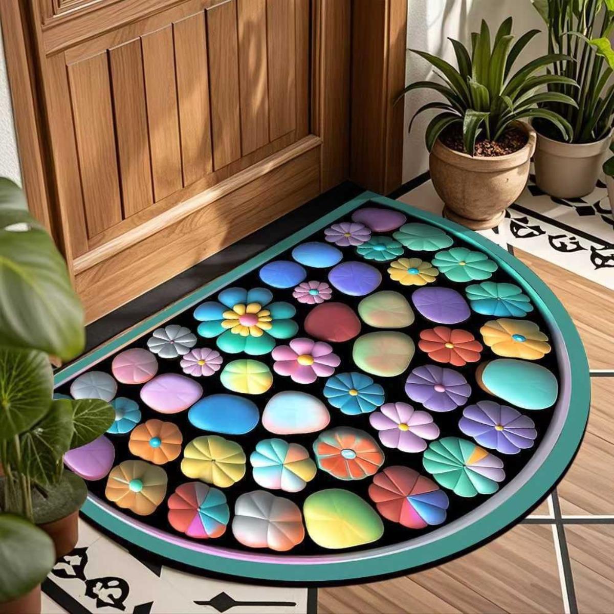 

Домашние коврики, Коврики для прихожей, Грязезащитные коврики, Напольные коврики, Бытовые коврики, Коврики из хрустального вельвета, Ковры, Впитывающие коврики, Противоскользящие коврики 60*90CM