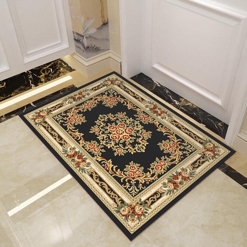 Home Floor Mat European Style Luxury Bathroom Non Slip Floor Mat Door Mat Bathroom Absorbent Floor Mat