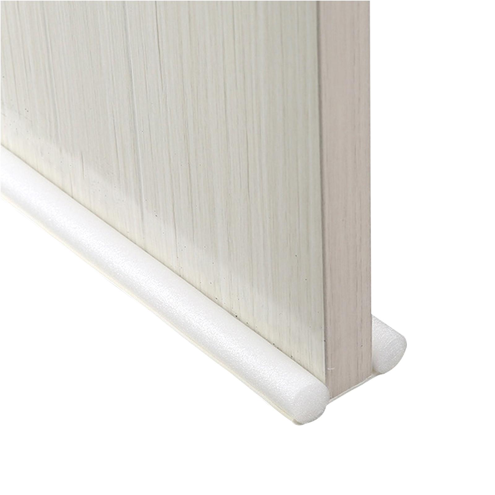 

10PCAdjustable Door Bottom Seal Strip Weather Strip Under Door Draft Stopper Thicker Anti-Cold Gap Blocker Sealing Weather Strip 1PC белый