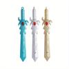 Back to school season 1Pc 0.5mm creative demon-suppressing sword gel pen cute stationery sword water-based pen cartoon weapon shape signature pen
