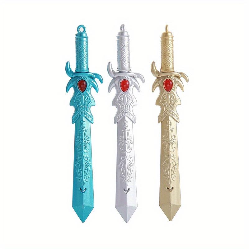 Back to school season 1Pc 0.5mm creative demon-suppressing sword gel pen cute stationery sword water-based pen cartoon weapon shape signature pen
