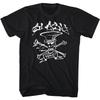 Футболка чоловіча Slash Skull R & Fn' R Гітарист Концертний Мерч Guns n Rose