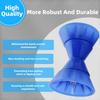 3inch/4inch Boat Trailer Roller Bow Stop with 1/2" Shaft Bow Stop for Boat Trailers Blue Bow Roller.