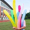 Rocket Balloons with Pump Flying Balloon with Whistling Noise Assorted Colors Long Screaming Balloon for Birthdays Events Parties