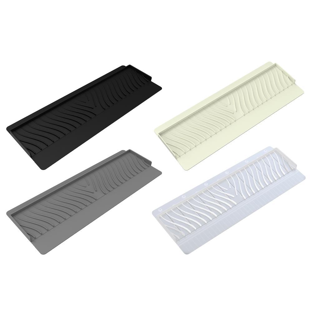 Silicone Sink Splash Guard Sucker Sink Edge Protector New Water Retaining Pad  Kitchen