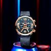 VA VA VOOM Mens Quartz Watches New Six Needle 8329 Casual Men's Watch Business Waterproof Date Quartz Watch Men Fashion Luminous Sport Clock