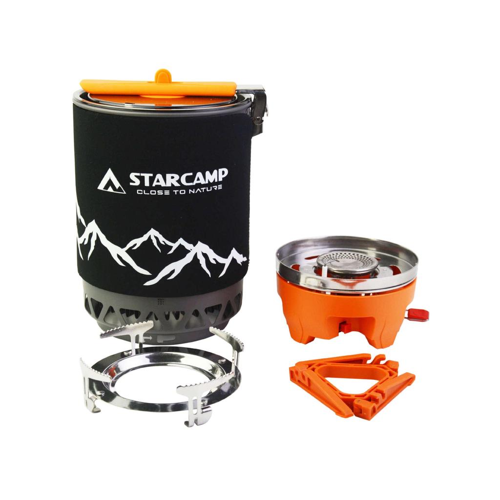 1100ML Portable Outdoor Camping Gas Stove & Cookware Set