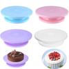 Lightweight Non-slip Plastic Cake Turntable and Piping Smoother