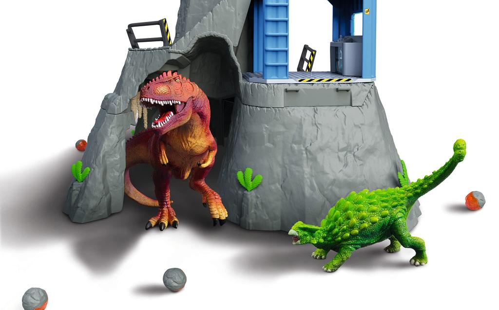 Schleich Dinosaurier Vulkan Dino Abenteuer 42564 Ausbruch!