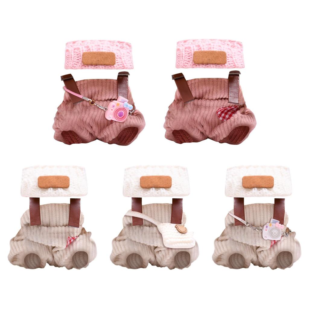 The First And Second Generation Baby Clothes15cm Or  17cm Sitting Party Clothes Accessories Inverted Suspenders